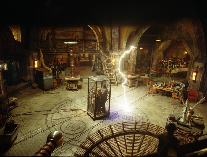 Jay Baruchel در صحنه فیلم سینمایی شاگرد جادوگر به همراه ترزا پالمر