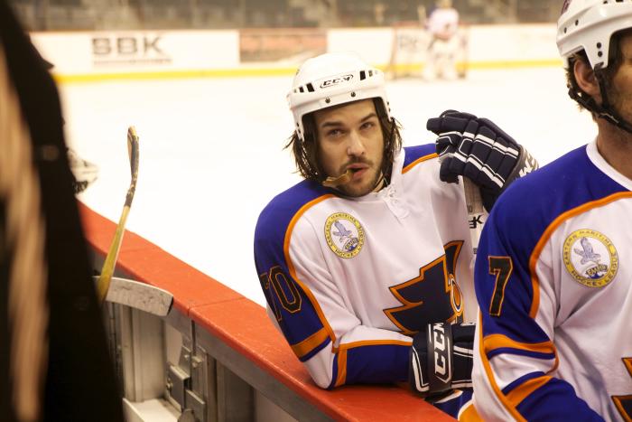 Marc-André Grondin در صحنه فیلم سینمایی Goon