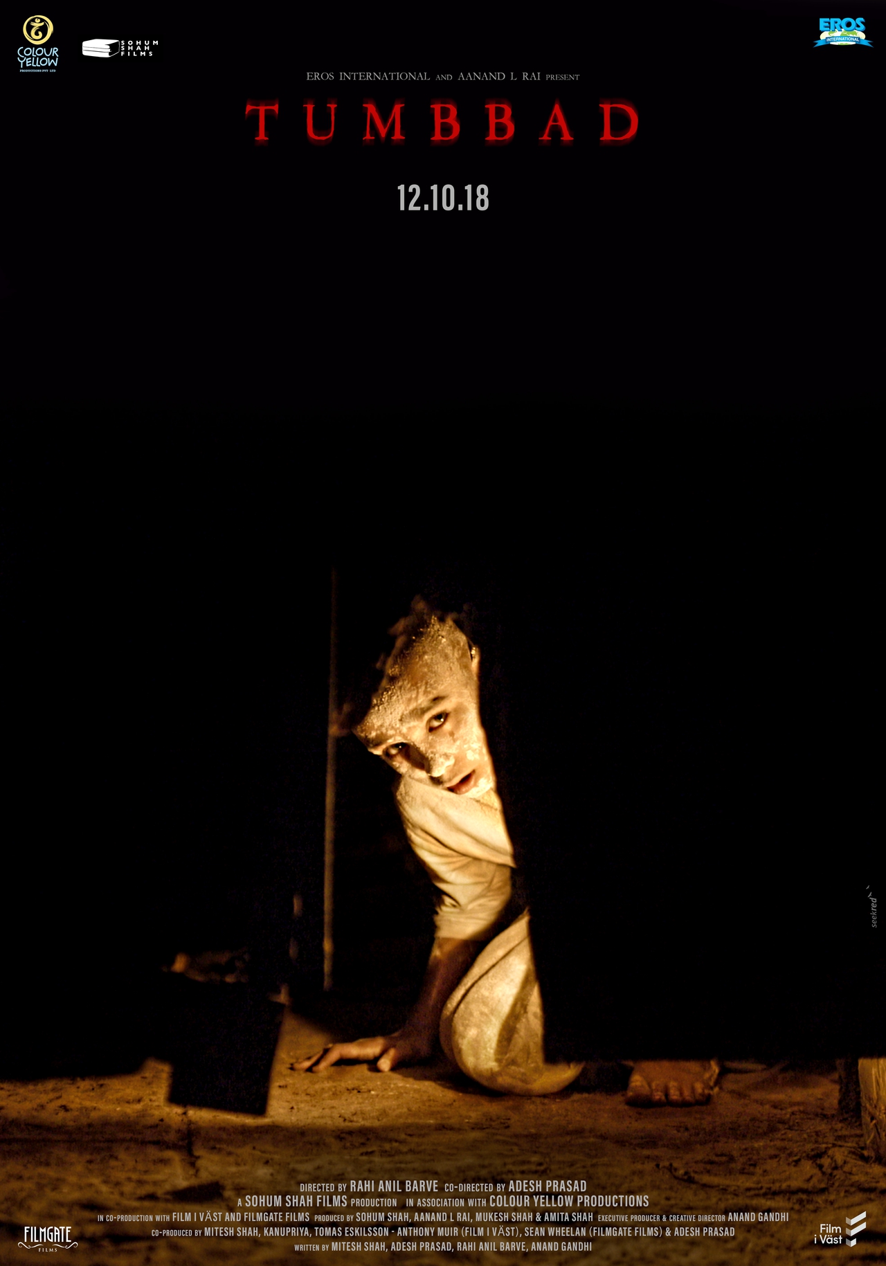  فیلم سینمایی Tumbbad به کارگردانی Anand Gandhi و Rahi Anil Barve و Adesh Prasad