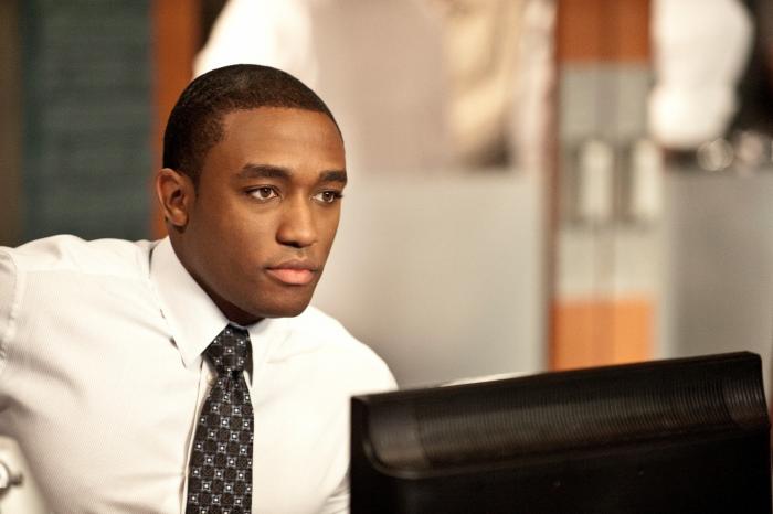 Lee Thompson Young در صحنه سریال تلویزیونی Rizzoli & Isles