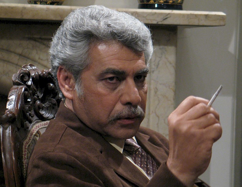 حبیب دهقان‌نسب در صحنه سریال تلویزیونی آدمخوار