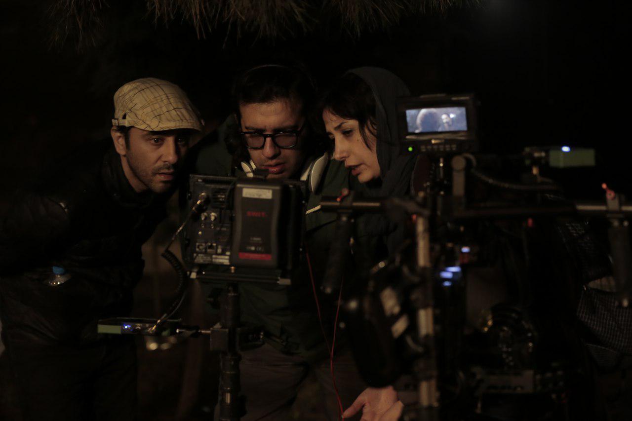 پشت صحنه فیلم کوتاه تاریکی به کارگردانی سعید جعفریان