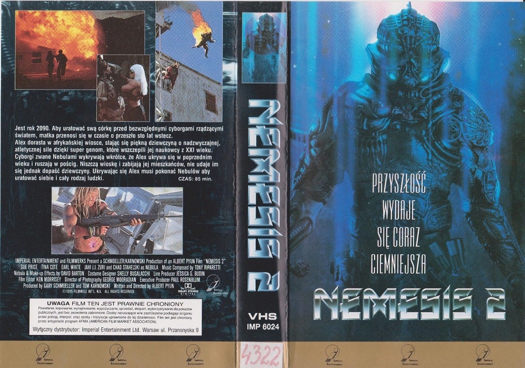  فیلم سینمایی Nemesis 2: Nebula به کارگردانی Hannah Blue