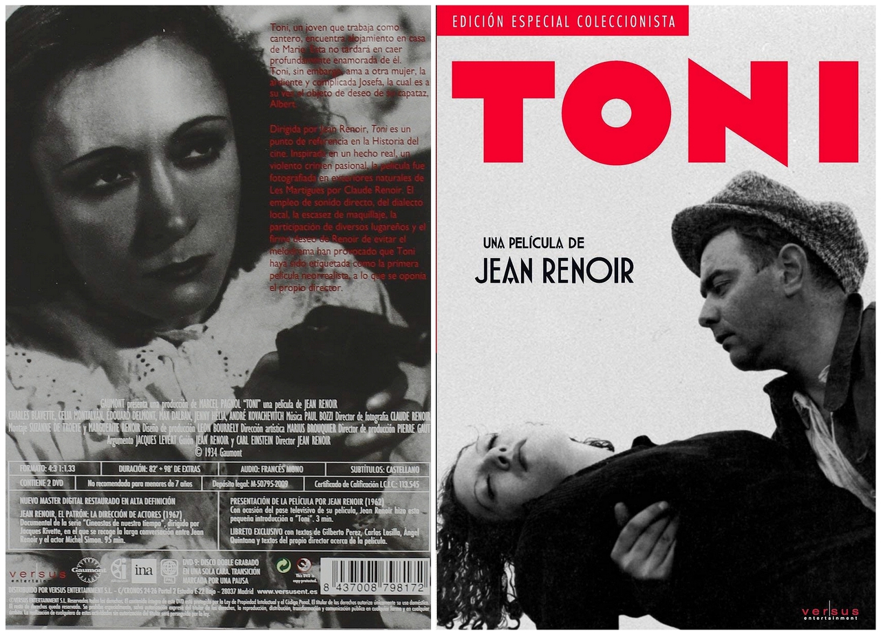  فیلم سینمایی Toni به کارگردانی Jean Renoir