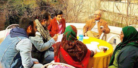 پشت صحنه سریال تلویزیونی قرعه به کارگردانی برزو نیک‌نژاد