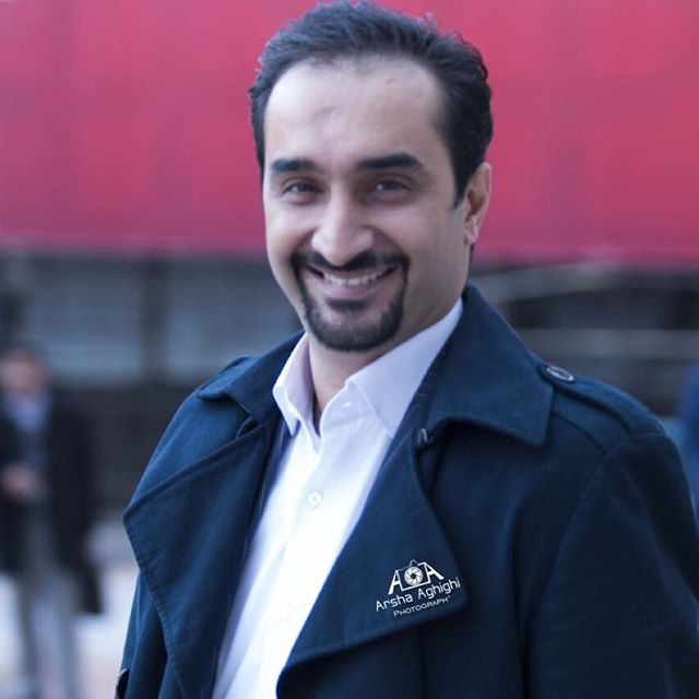 تصویری شخصی از نیما کرمی، مجری سینما و تلویزیون