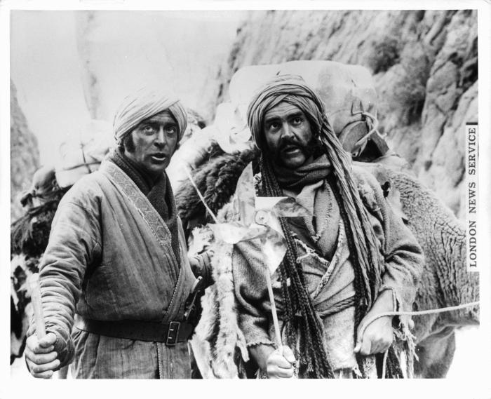  فیلم سینمایی مردی که می خواست سلطان باشد با حضور مایکل کین و شان کانری