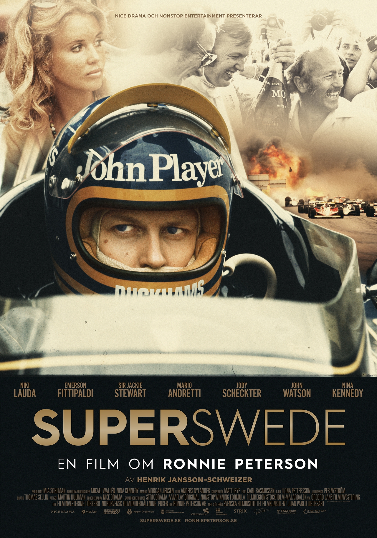  فیلم سینمایی Superswede: En film om Ronnie Peterson به کارگردانی Henrik Jansson-Schweizer