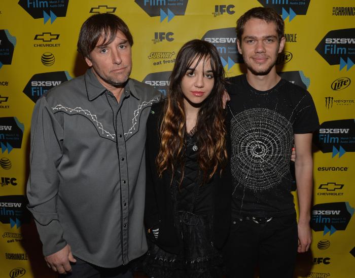 Lorelei Linklater در صحنه فیلم سینمایی پسرانگی به همراه ریچارد لینکلیتر و Ellar Coltrane