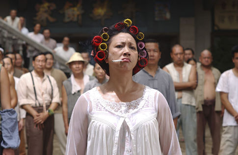 Qiu Yuen در صحنه فیلم سینمایی کونگ فو