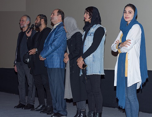 حسن یکتاپناه در اکران افتتاحیه فیلم سینمایی غیر مجاز