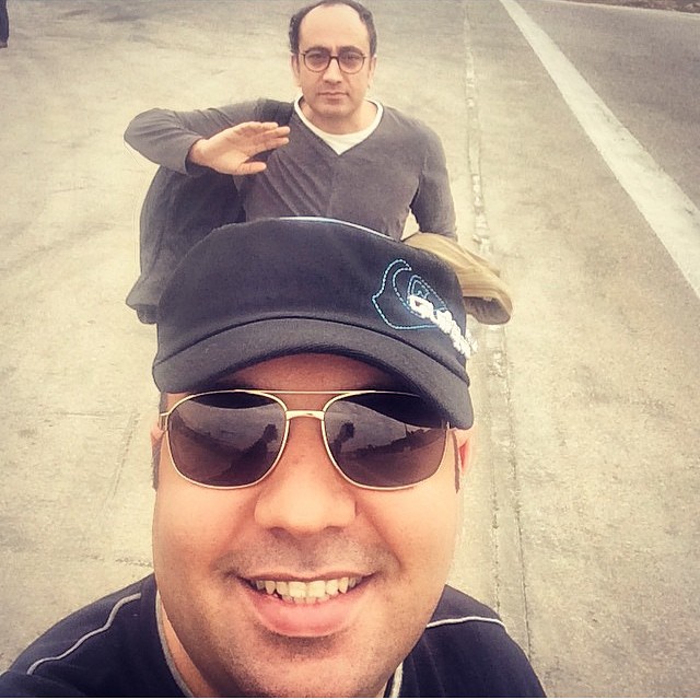 تصویری شخصی از عارف لرستانی، بازیگر و کارگردان سینما و تلویزیون