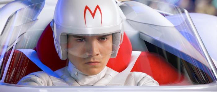 Emile Hirsch در صحنه فیلم سینمایی مسابقه سرعت