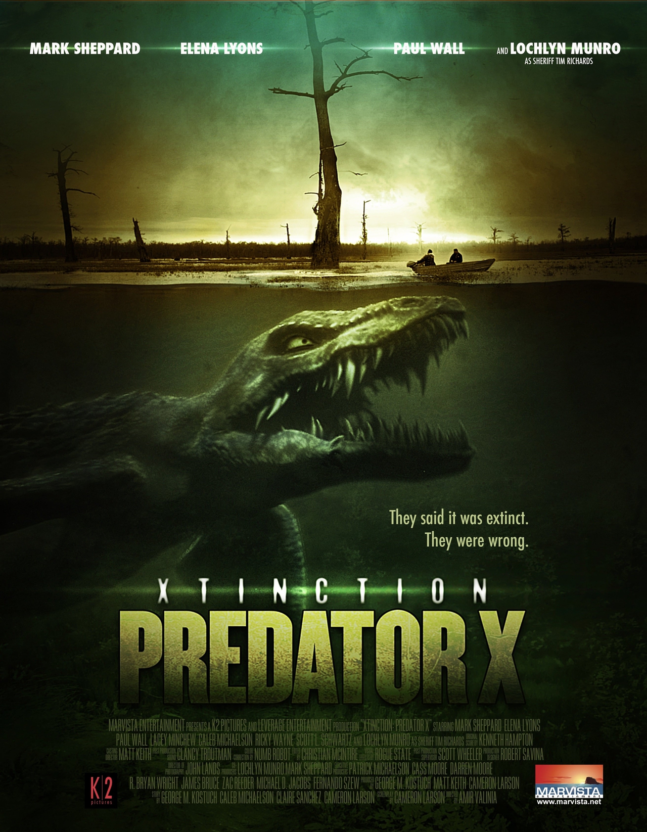  فیلم سینمایی Xtinction: Predator X به کارگردانی Amir Valinia