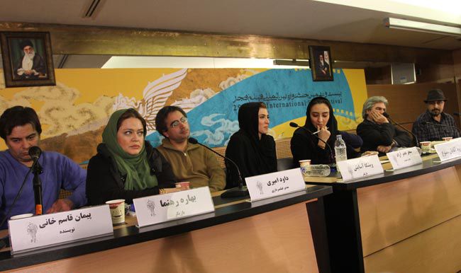 نشست خبری فیلم سینمایی ورود آقایان ممنوع به کارگردانی رامبد جوان