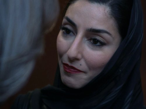 Necar Zadegan در صحنه سریال تلویزیونی 24