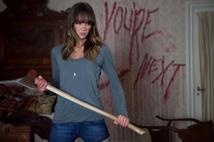 Sharni Vinson در صحنه فیلم سینمایی تو نفر بعدی هستی