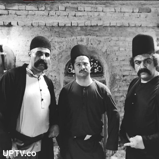 علی مسعودی در صحنه فیلم سینمایی داش آکل به همراه علی صادقی و مهران غفوریان