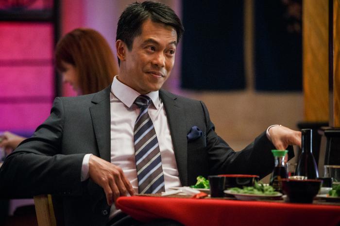 Byron Mann در صحنه فیلم سینمایی رکود بزرگ