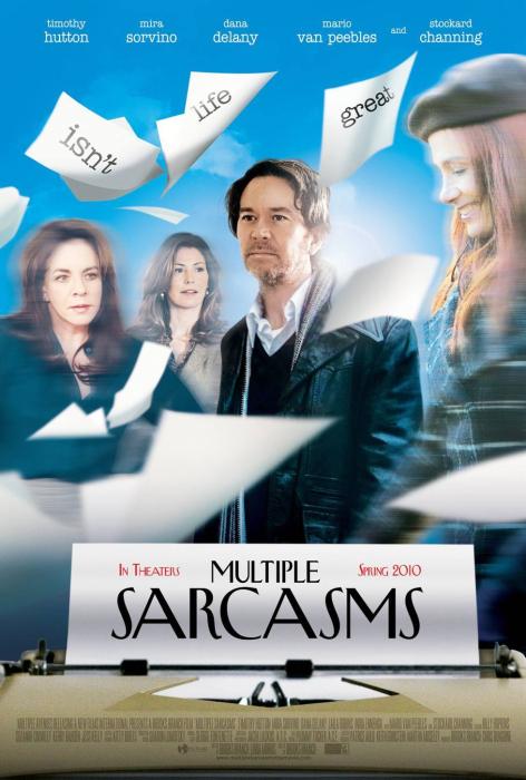 تیموتی هاتون در صحنه فیلم سینمایی Multiple Sarcasms به همراه Dana Delany، Stockard Channing و Mira Sorvino