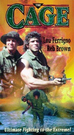 Lou Ferrigno در صحنه فیلم سینمایی Cage به همراه Reb Brown