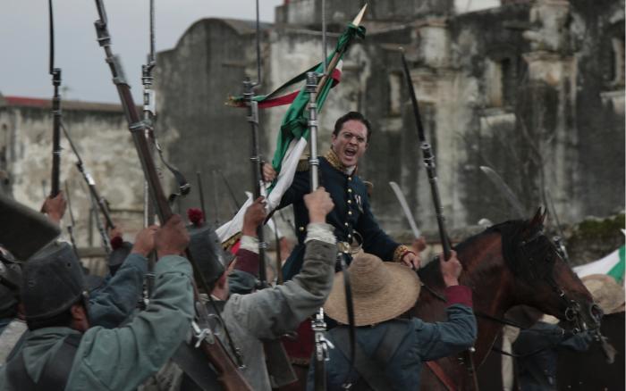 Kuno Becker در صحنه فیلم سینمایی Cinco de Mayo: La batalla