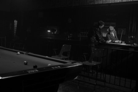 Steven Marcus در صحنه فیلم سینمایی Neal Cassady به همراه Tate Donovan