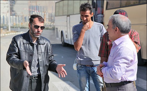 پشت صحنه سریال تلویزیونی معراجی‌ها به کارگردانی مسعود ده‌نمکی