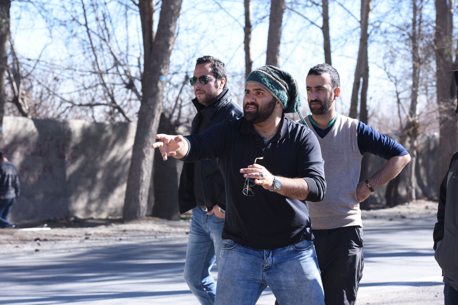 پشت صحنه سریال تلویزیونی پریا به کارگردانی حسین سهیلی‌زاده