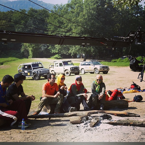 تصویری شخصی از الناز شاکردوست، بازیگر و طراح لباس سینما و تلویزیون