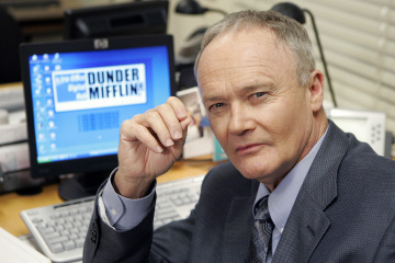 Creed Bratton در صحنه سریال تلویزیونی اداره