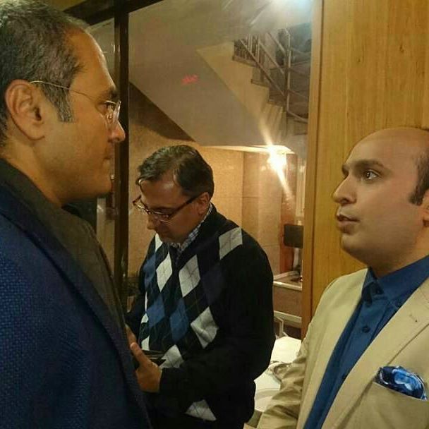 تصویری شخصی از رامبد جوان، بازیگر و کارگردان سینما و تلویزیون