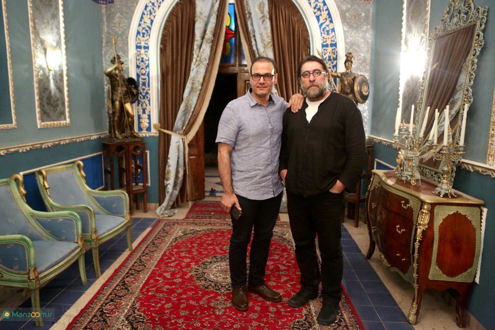 پشت صحنه سریال شبکه نمایش خانگی شهرزاد 1 با حضور فردین خلعتبری و سید محمد امامی