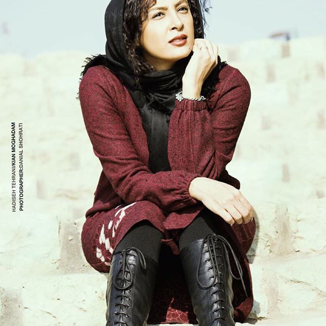 تصویری شخصی از حدیثه تهرانی، بازیگر سینما و تلویزیون