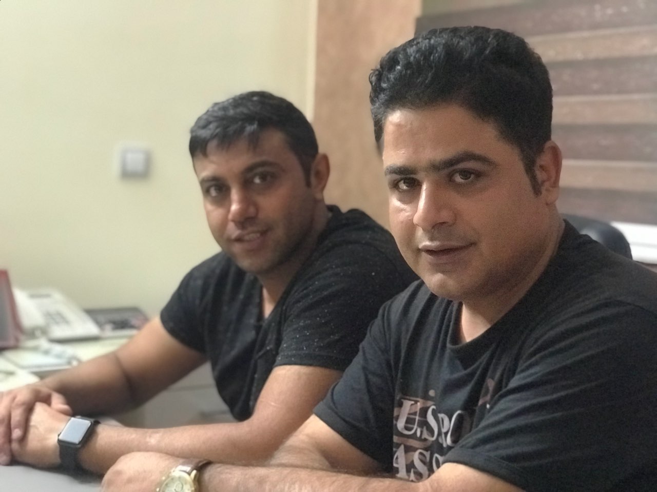 رامین الماسی در پشت صحنه سریال تلویزیونی مس