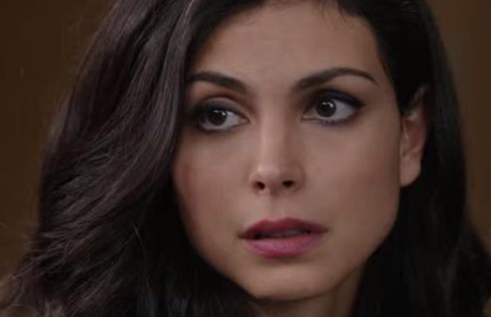 مورینا بکرین در صحنه فیلم سینمایی ددپول