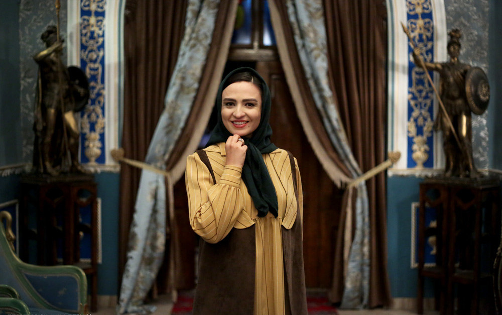 پشت صحنه سریال شبکه نمایش خانگی شهرزاد 1 با حضور گلاره عباسی