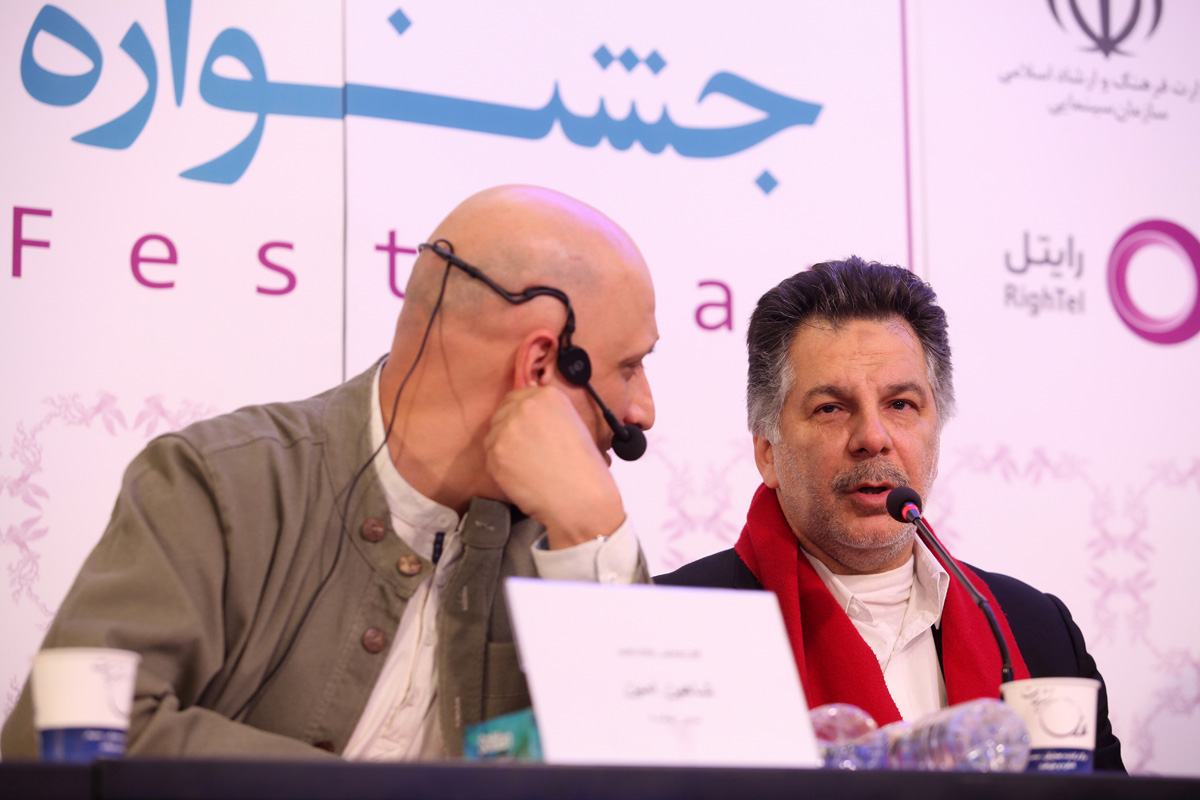 نشست خبری فیلم سینمایی آب‌نبات چوبی با حضور محمد‌حسین فرح‌بخش