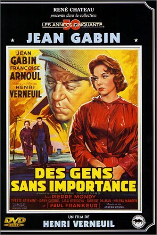 Françoise Arnoul در صحنه فیلم سینمایی People of No Importance به همراه Jean Gabin