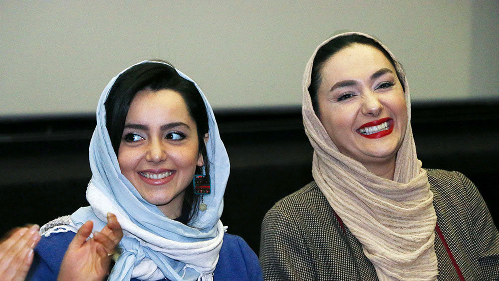 اکران افتتاحیه فیلم سینمایی مادری با حضور نازنین بیاتی و هانیه توسلی