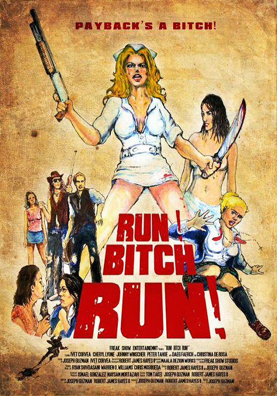  فیلم سینمایی Run! Bitch Run! با حضور Cheryl Lyone