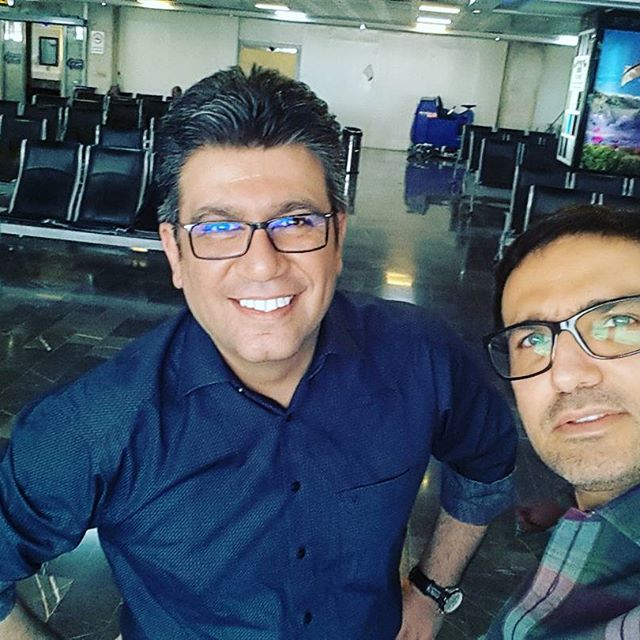 تصویری شخصی از رضا رشیدپور، بازیگر و مجری سینما و تلویزیون