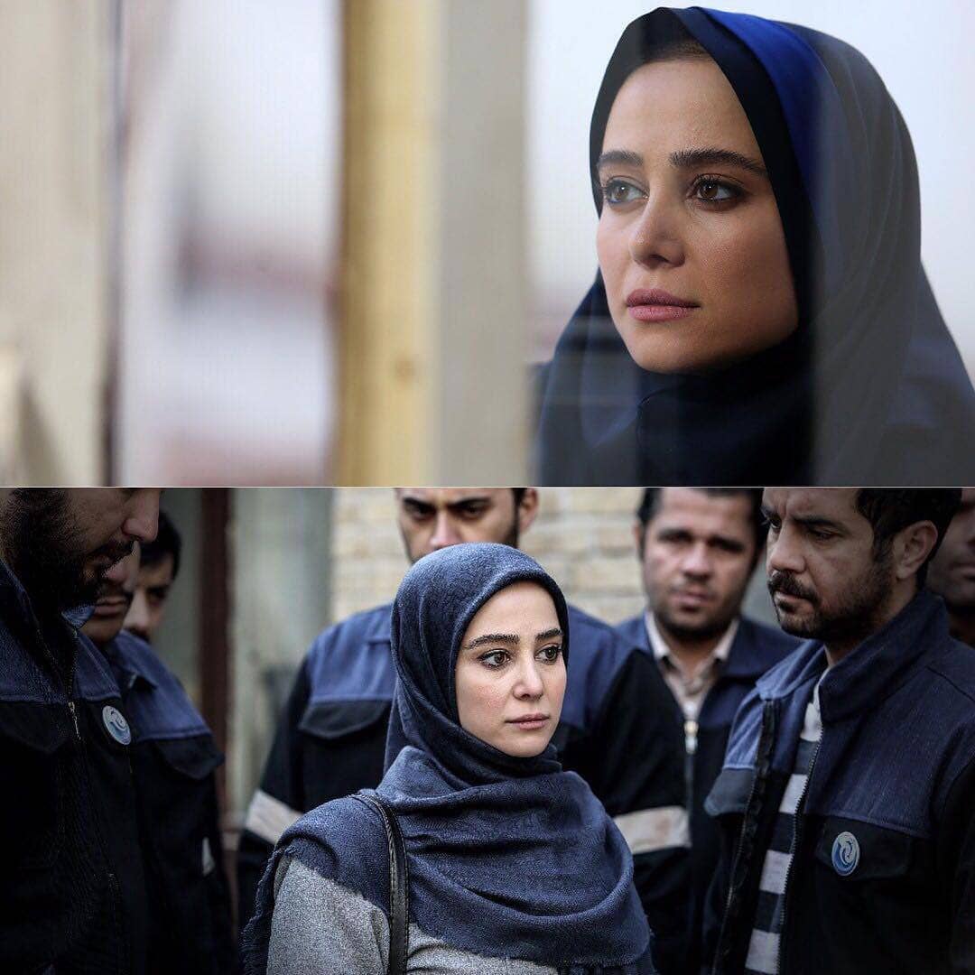 الناز حبیبی در صحنه سریال تلویزیونی دل دار