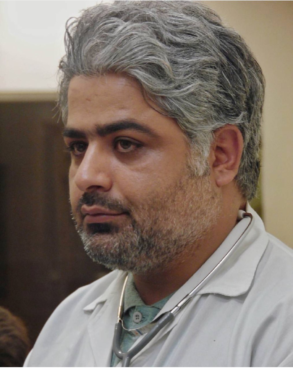 رامین الماسی در پشت صحنه سریال تلویزیونی مس