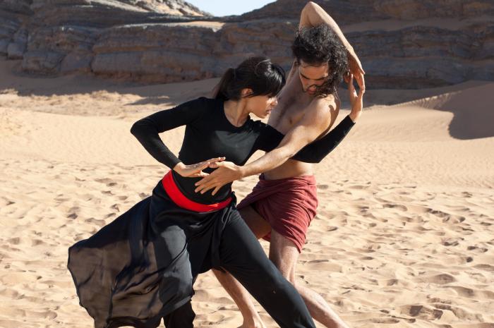 ریس ریچی در صحنه فیلم سینمایی Desert Dancer