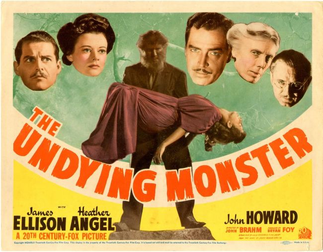  فیلم سینمایی The Undying Monster به کارگردانی John Brahm