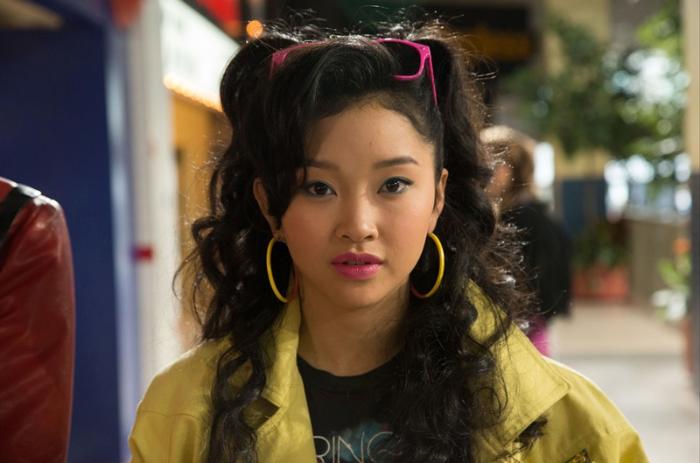 Lana Condor در صحنه فیلم سینمایی مردان ایکس آخرالزمان
