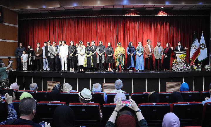 اکران افتتاحیه فیلم سینمایی حریر به کارگردانی فریال بهزاد