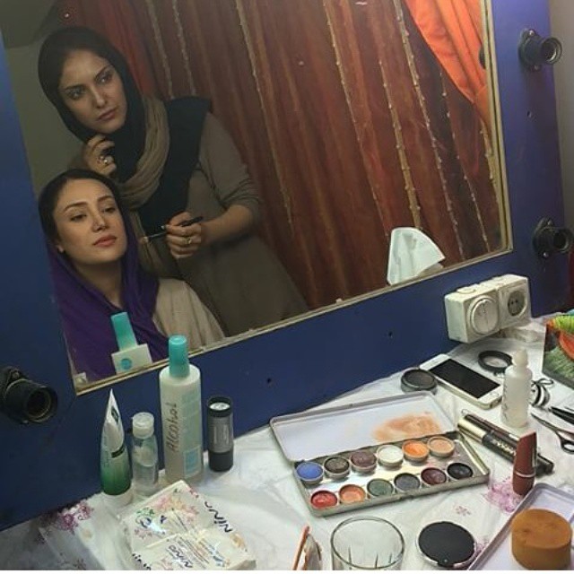 تصویری شخصی از بهاره افشاری، بازیگر و تهیه کننده سینما و تلویزیون