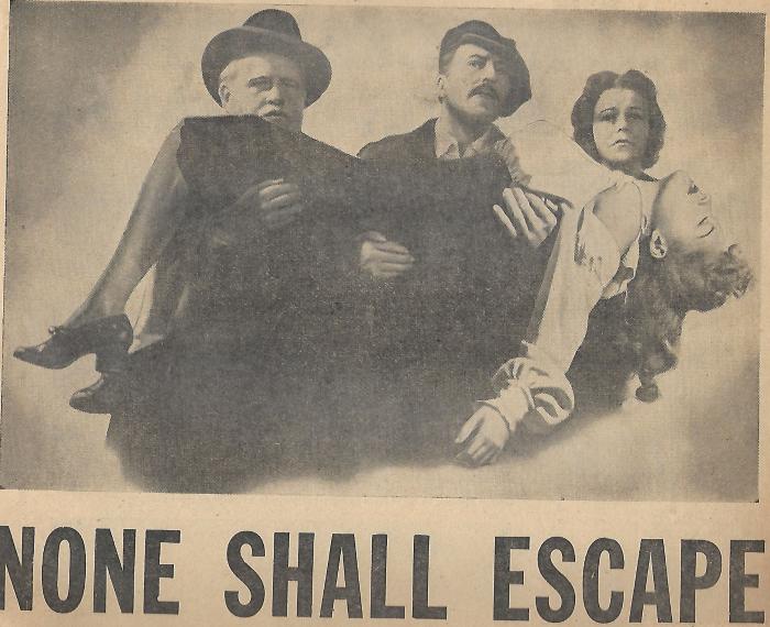  فیلم سینمایی None Shall Escape با حضور Trevor Bardette، Marsha Hunt و Dorothy Morris